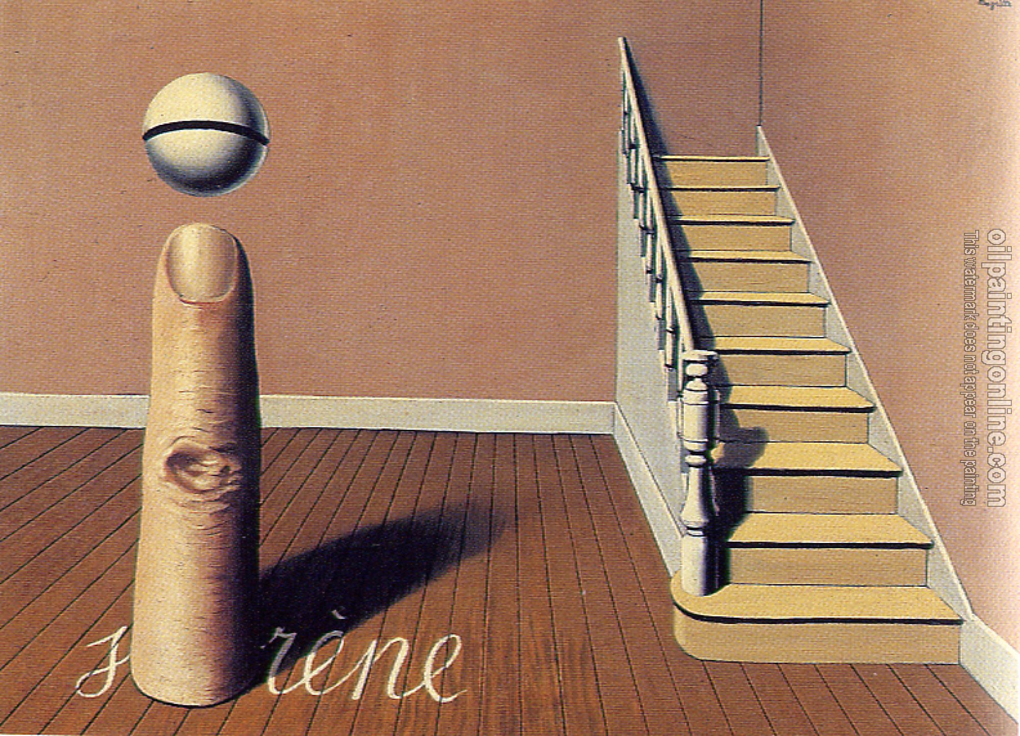 Magritte, Rene - irene or forbidden literature